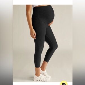 Spacedye Love The Bump Capri Maternity Legging